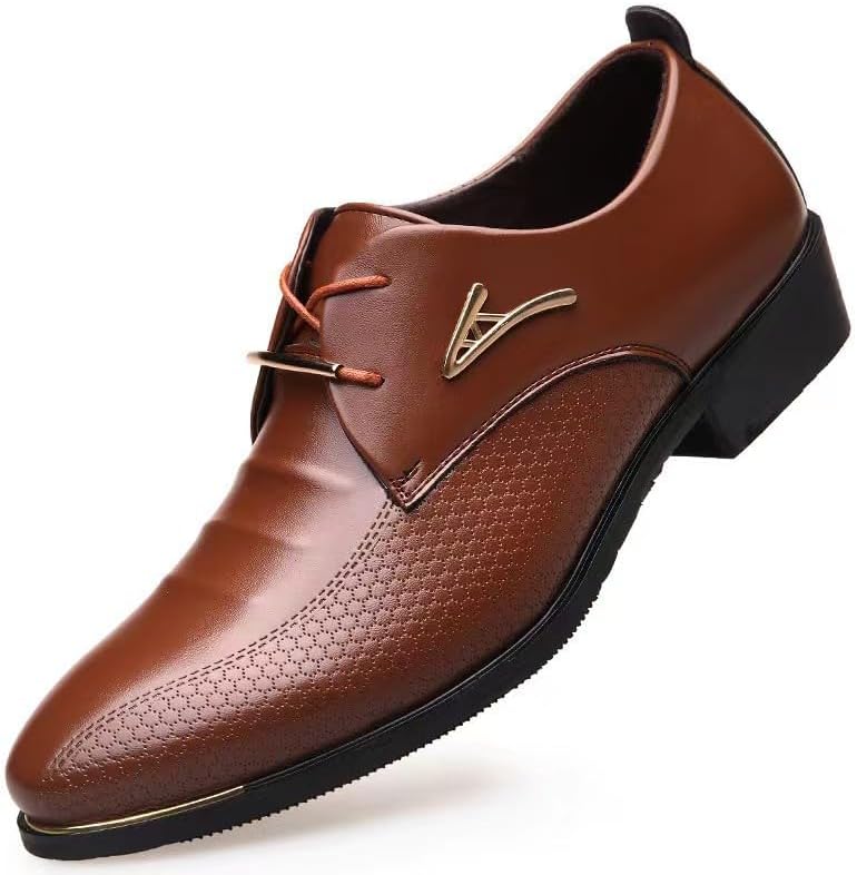 Мужские кожаные туфли на шнуровке Santimon, классические с перфорацией, удобные и прочные оксфорды, коричневый
Мужские кожаные туфли на шнуровке Santimon, классические с перфорацией, удобные и прочные оксфорды, коричневый