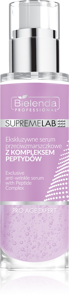 Supremelab pro age expert сыворотка против морщин с пептидами Bielenda Professional, 30 мл
Supremelab pro age expert сыворотка против морщин с пептидами Bielenda Professional, 30 мл