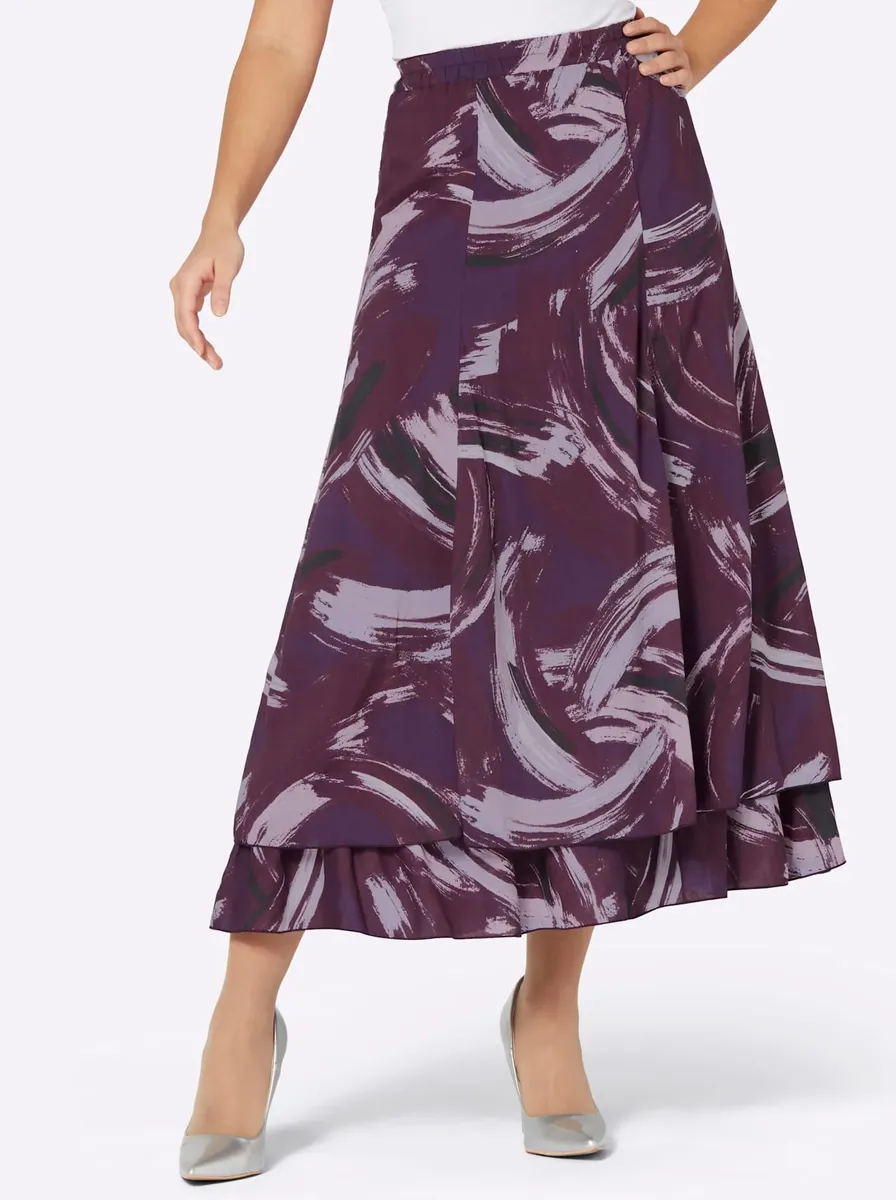 Юбка А-силуэта Creation L, цвет Traube-Flieder-Bedruckt
Юбка А-силуэта Creation L, цвет Traube-Flieder-Bedruckt