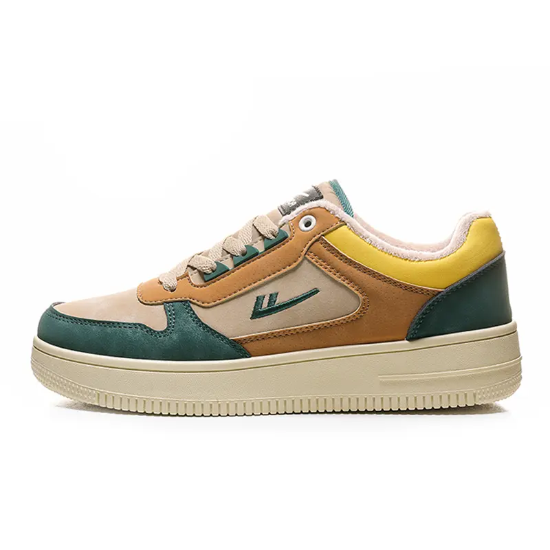 WARRIOR Slip Resistant Abrasion Resistant Low top Skateboard Shoes Men's Khaki Jasper
WARRIOR Slip Resistant Abrasion Resistant Low top Skateboard Shoes Men's Khaki Jasper