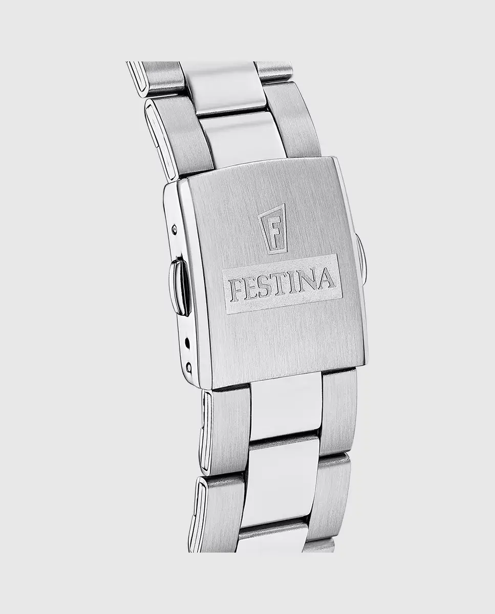 F16820/4 Timeless Хронограф Мужские часы из серебряной стали Festina, серебряный
F16820/4 Timeless Хронограф Мужские часы из серебряной стали Festina, серебряный