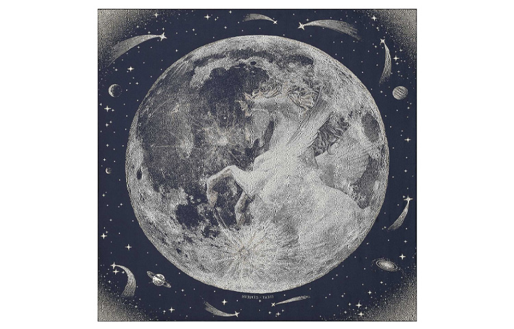 Шёлковый платок женский тёмно-синий HERMES
Шёлковый платок женский тёмно-синий HERMES