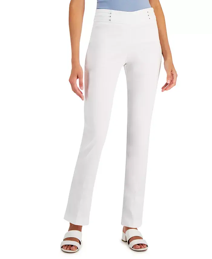 Узкие брюки с заклепками Petite Studded-Rivet Straight-Leg, размеры Petite и Petite Short JM Collection, белый
Узкие брюки с заклепками Petite Studded-Rivet Straight-Leg, размеры Petite и Petite Short JM Collection, белый