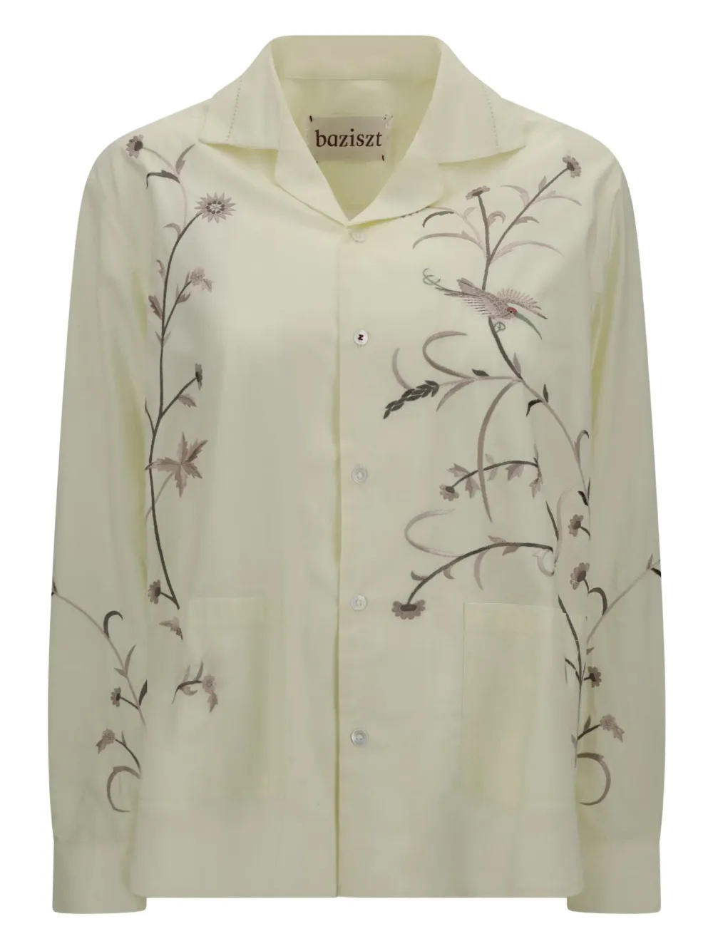 Рубашка с вышивкой Baziszt, желтый
Рубашка с вышивкой Baziszt, желтый
