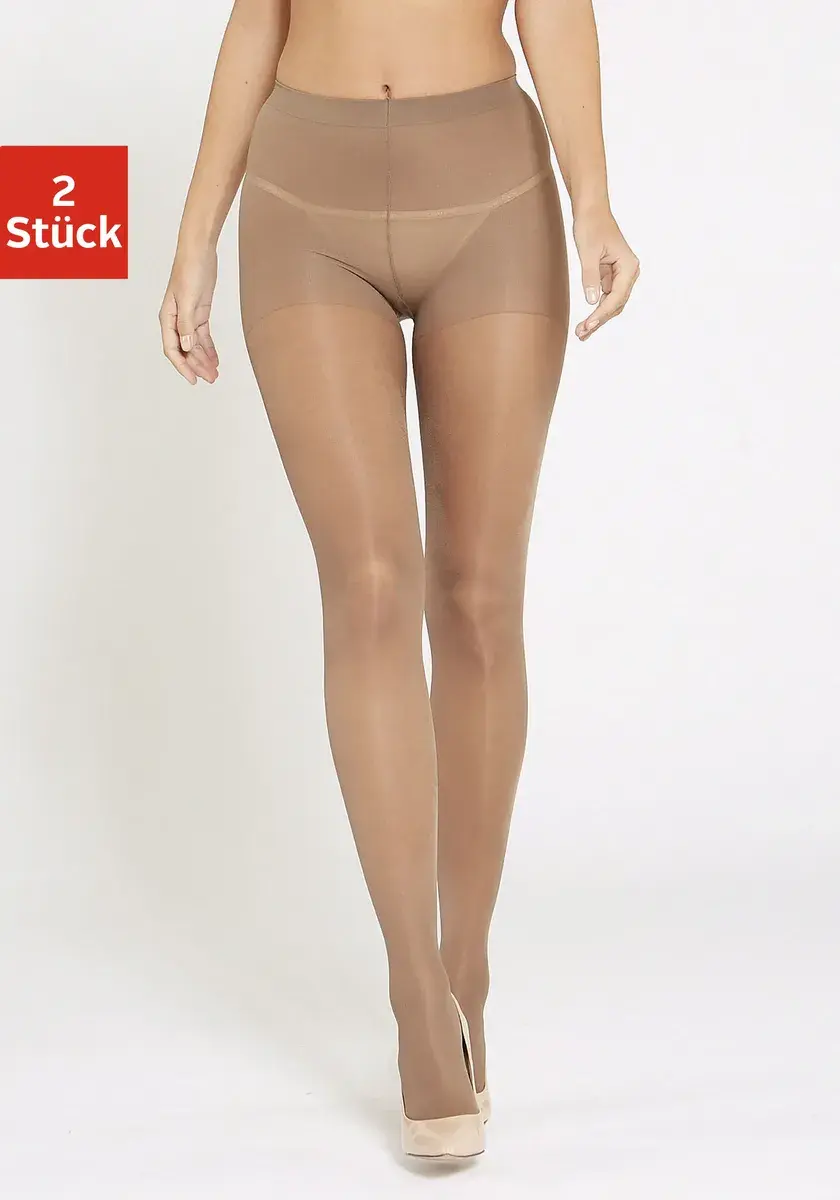 LASCANA поддерживающие колготки (2 шт.) с эффектом формы, цвет Diamant
LASCANA поддерживающие колготки (2 шт.) с эффектом формы, цвет Diamant