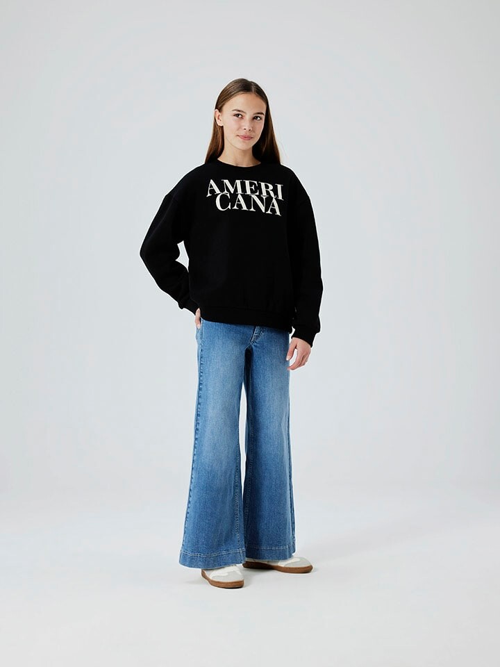 Толстовка name it Sweatshirt Oriana, черный
Толстовка name it Sweatshirt Oriana, черный