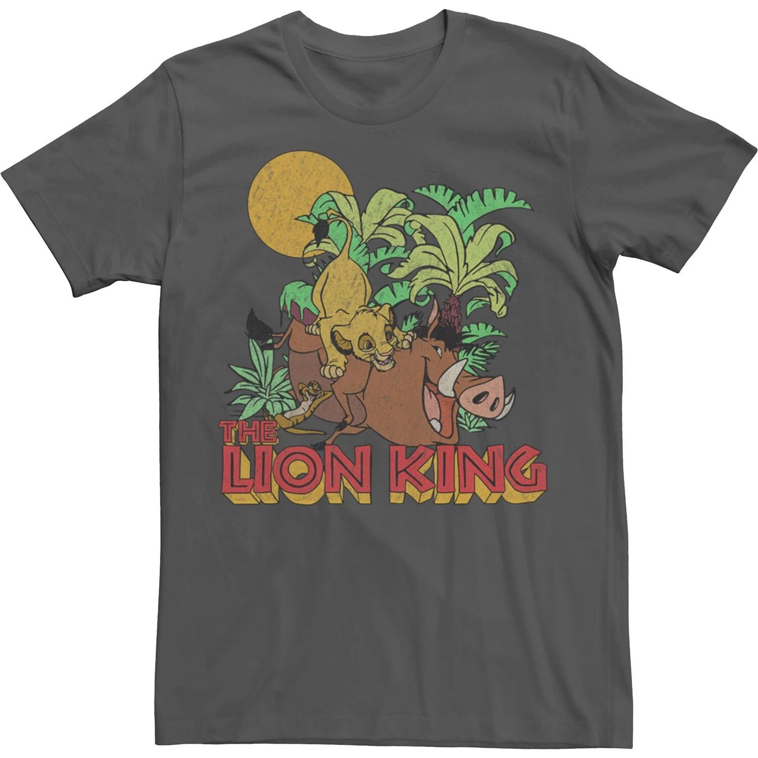 Мужская забавная футболка Disney The Lion King с тропическим лесом Licensed Character
Мужская забавная футболка Disney The Lion King с тропическим лесом Licensed Character