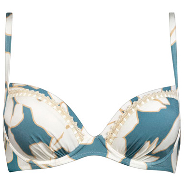 Женский топ бикини с цветочным абстрактным принтом на косточках - топ бикини Watercult, Puffy Sky
Женский топ бикини с цветочным абстрактным принтом на косточках - топ бикини Watercult, Puffy Sky