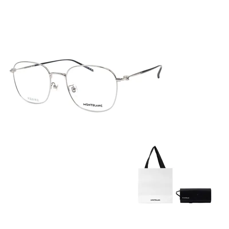 MONTBLANC Титановые квадратные очки для мужчин серебристые, Silver
MONTBLANC Титановые квадратные очки для мужчин серебристые, Silver