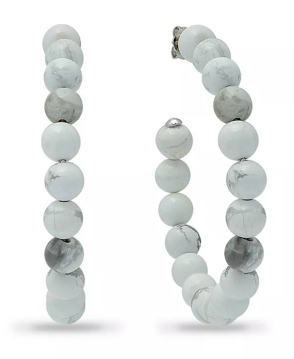 Серьги-Кольца из натурального камня в серебряной оправе, 1 3/4 дюйма Macy'S, howlite, Серебристый, Серьги-Кольца из натурального камня в серебряной оправе, 1 3/4 дюйма Macy'S, howlite
Серьги-Кольца из натурального камня в серебряной оправе, 1 3/4 дюйма Macy'S, howlite, Серебристый, Серьги-Кольца из натурального камня в серебряной оправе, 1 3/4 дюйма Macy'S, howlite