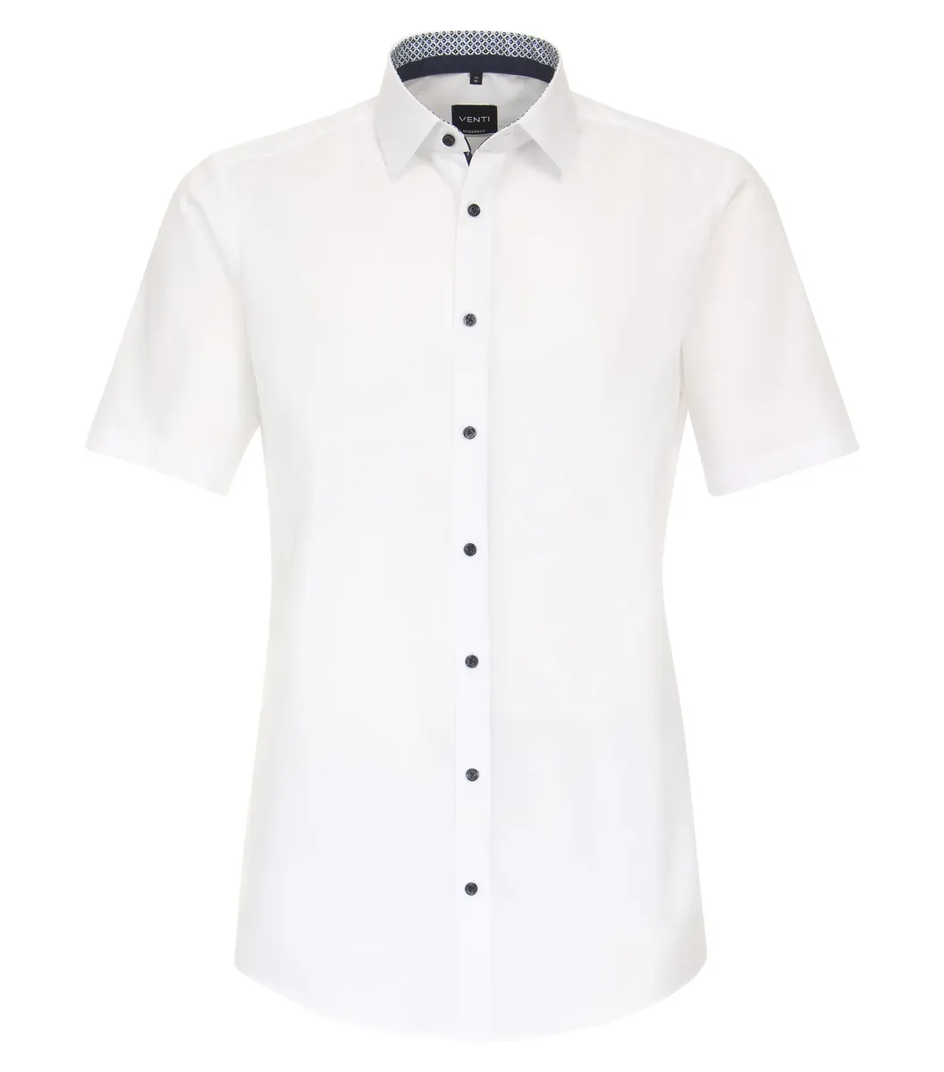 Деловая рубашка VENTI "Деловая рубашка VENTI с коротким рукавом однотонная", белый
Деловая рубашка VENTI "Деловая рубашка VENTI с коротким рукавом однотонная", белый