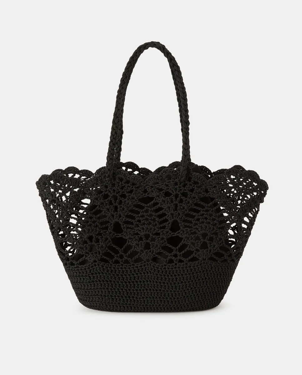 Вязаная крючком женская сумка Énfasis, черный
Вязаная крючком женская сумка Énfasis, черный