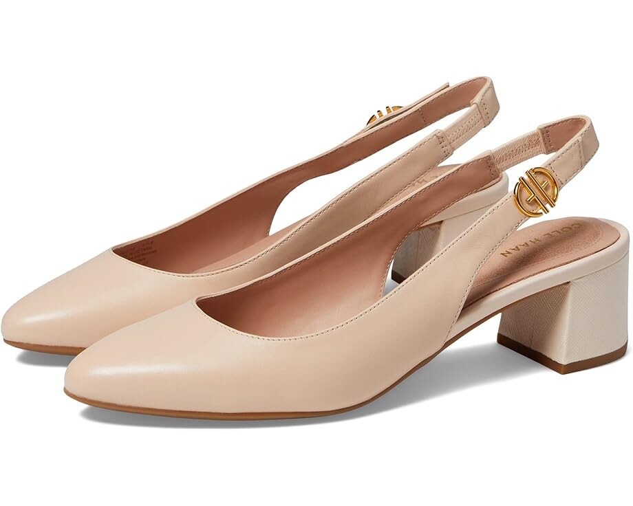Туфли Cole Haan The Go-To Slingback Pump 45 mm, цвет Bleached Tan Leather
Туфли Cole Haan The Go-To Slingback Pump 45 mm, цвет Bleached Tan Leather