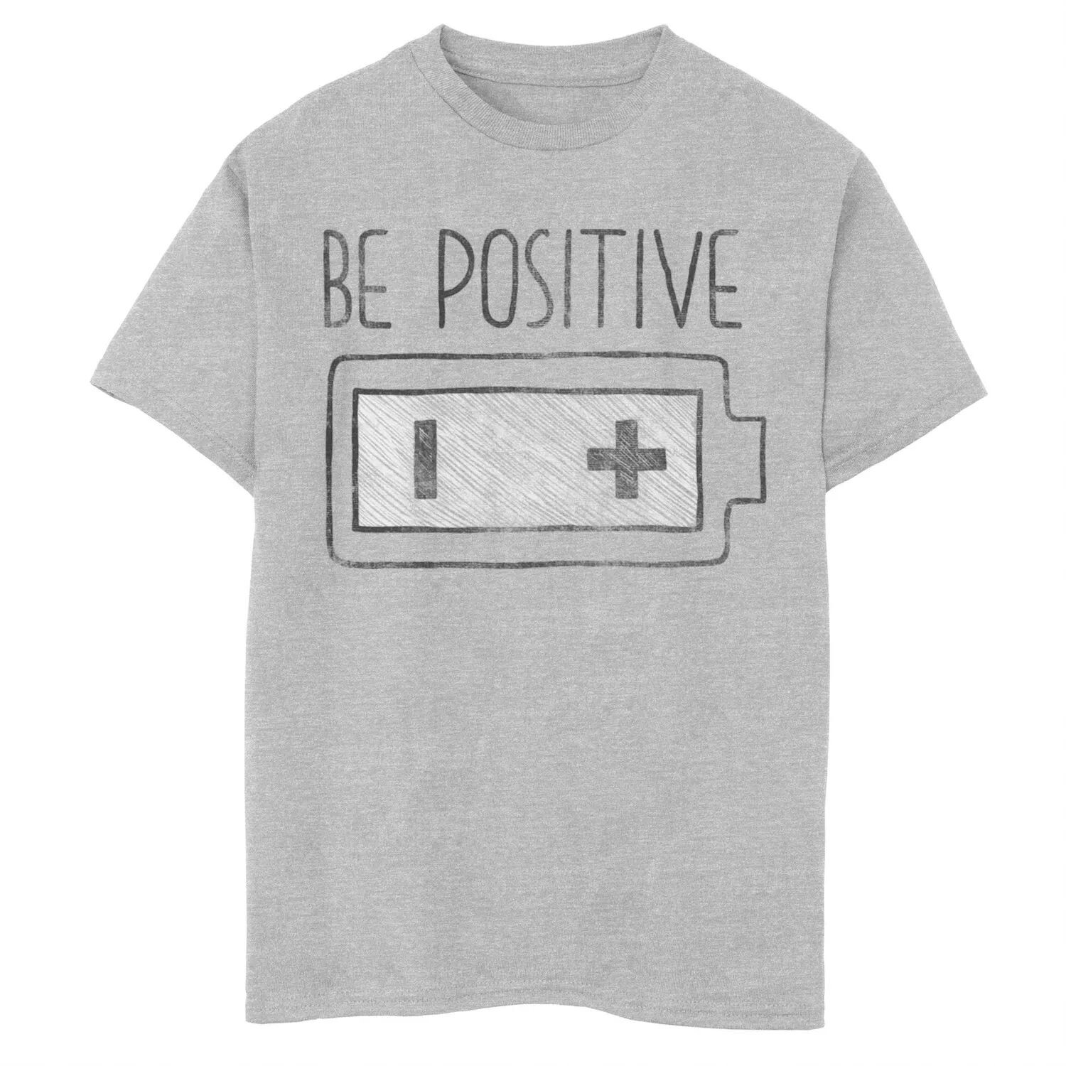 Футболка с рисунком «Be Positive Plus And Minus» для мальчиков 8–20 лет Unbranded
Футболка с рисунком «Be Positive Plus And Minus» для мальчиков 8–20 лет Unbranded