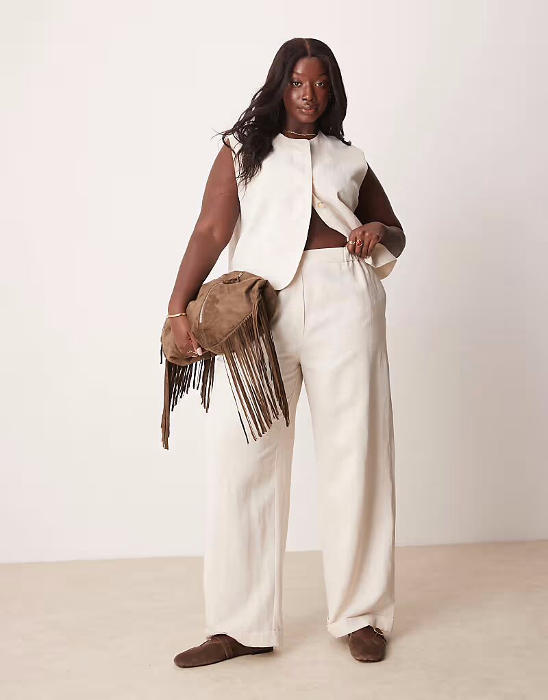 Прямые брюки ASOS DESIGN Curve в каменном цвете
Прямые брюки ASOS DESIGN Curve в каменном цвете