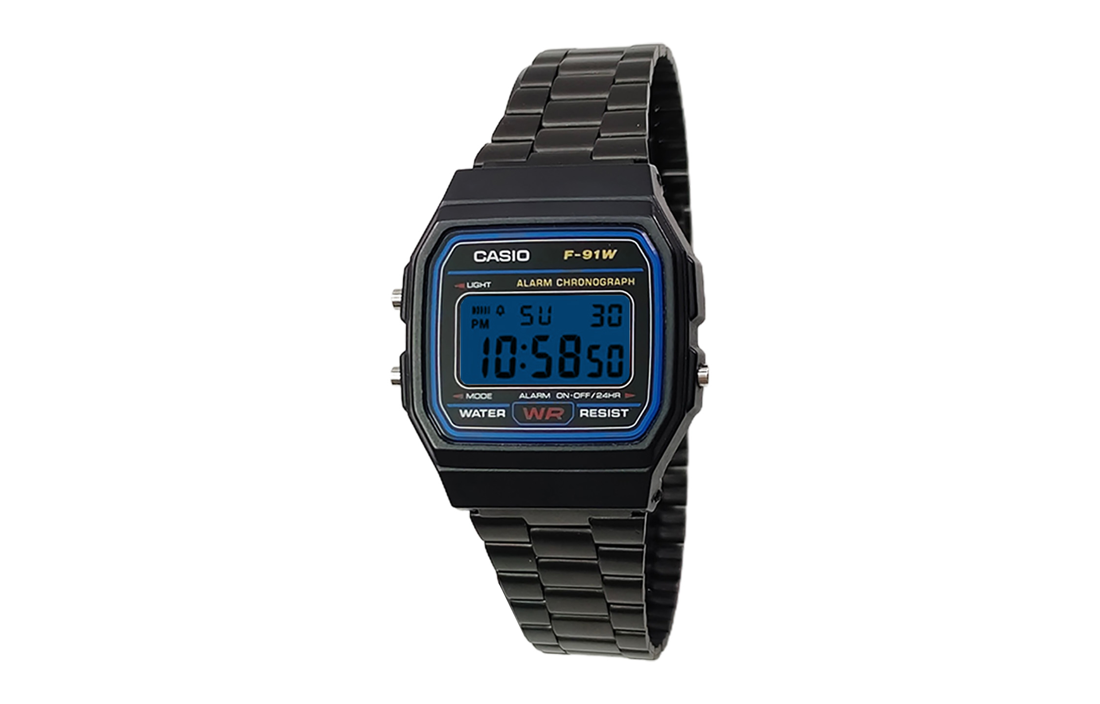 CASIO Кварцевые часы унисекс с черным циферблатом на стальном браслете
CASIO Кварцевые часы унисекс с черным циферблатом на стальном браслете