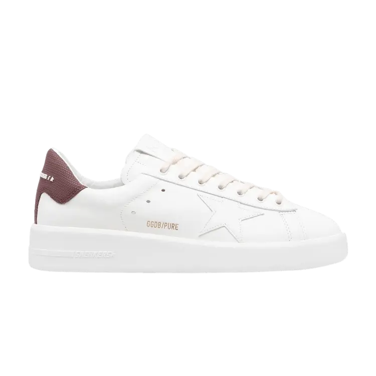 Кроссовки Golden Goose Purestar 'White Burgundy', белый
Кроссовки Golden Goose Purestar 'White Burgundy', белый
