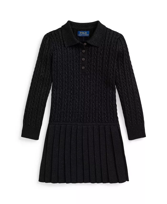Детское платье-свитер Mini-Cable Polo для девочек 2T-6X Polo Ralph Lauren, черный
Детское платье-свитер Mini-Cable Polo для девочек 2T-6X Polo Ralph Lauren, черный