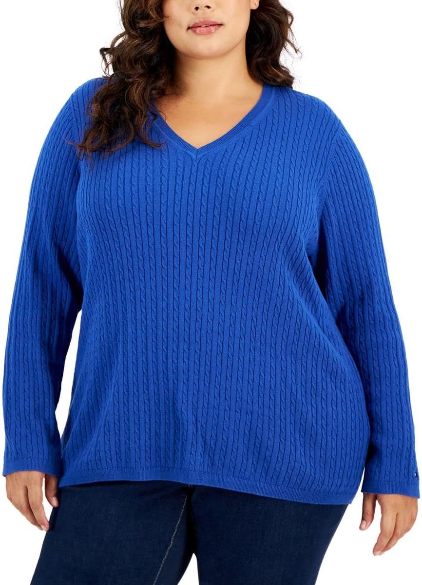 Женский вязаный свитер Tommy Hilfiger Cable-Knit, True Blue
Женский вязаный свитер Tommy Hilfiger Cable-Knit, True Blue