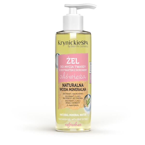 Гель для умывания с экстрактом торфа, 200 г Krynickie Spa
Гель для умывания с экстрактом торфа, 200 г Krynickie Spa