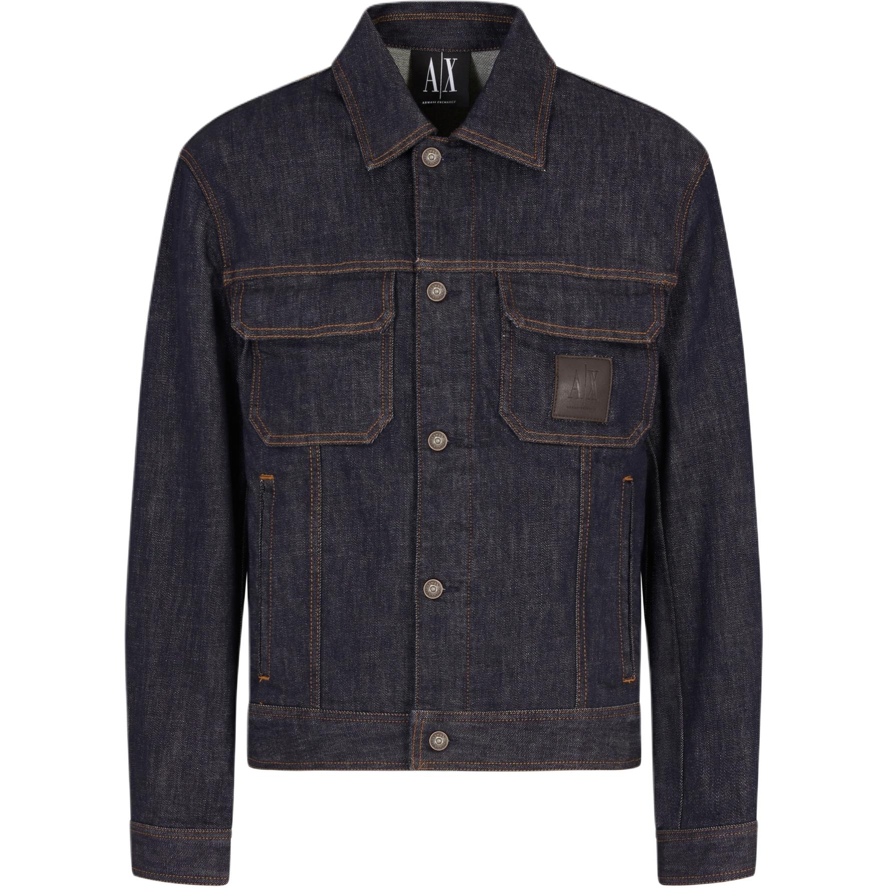 ARMANI EXCHANGE Джинсовая куртка ae мужская denim blue
ARMANI EXCHANGE Джинсовая куртка ae мужская denim blue