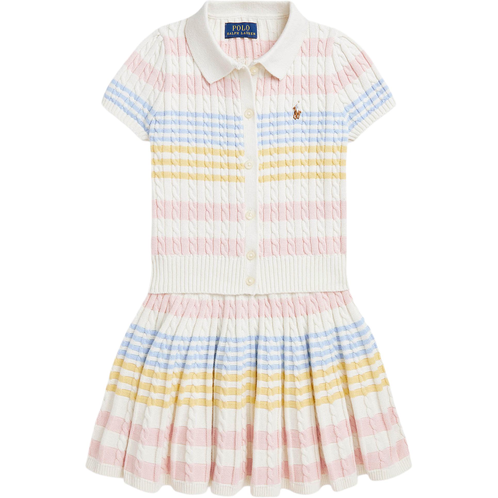 Polo Ralph Lauren Детский комплект с юбкой Multicolor
Polo Ralph Lauren Детский комплект с юбкой Multicolor