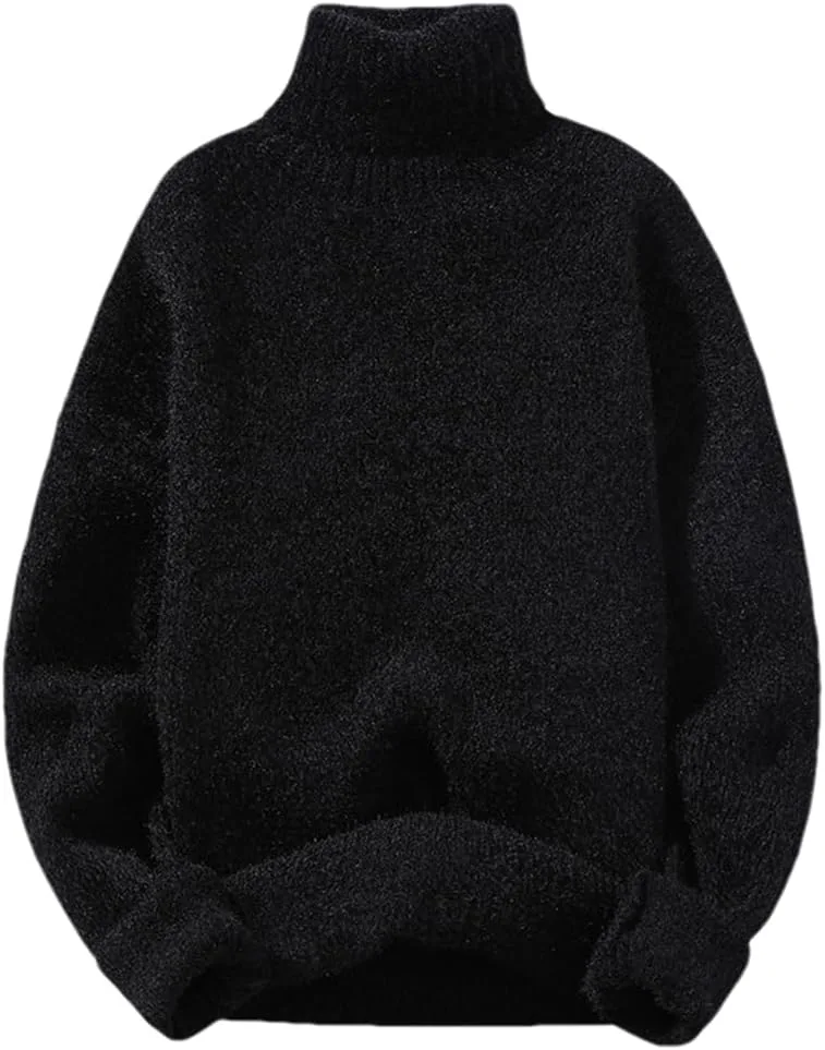 Мужской теплый водолазка свитер вязаный
Мужской теплый водолазка свитер вязаный