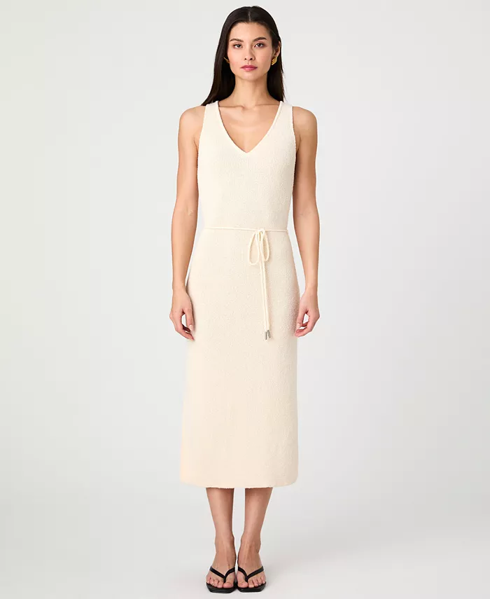 Женское махровое платье миди с V-образным вырезом French Connection, коричневый/бежевый
Женское махровое платье миди с V-образным вырезом French Connection, коричневый/бежевый