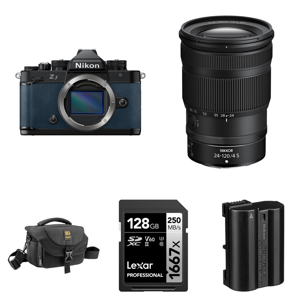 Беззеркальная камера Nikon Zf Mirrorless Camera with 24-120mm f/4 Lens and
Беззеркальная камера Nikon Zf Mirrorless Camera with 24-120mm f/4 Lens and