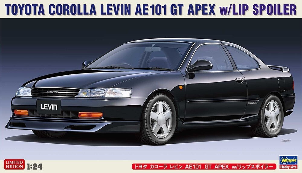 Hasegawa 20582 Toyota Corolla Levin AE101 GT Apex со спойлером 1/24 Inna marka
Hasegawa 20582 Toyota Corolla Levin AE101 GT Apex со спойлером 1/24 Inna marka