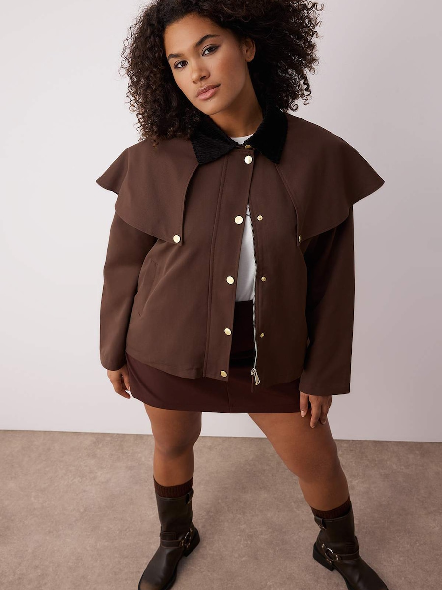 Куртка межсезонная Trendyol Curve, коричневый
Куртка межсезонная Trendyol Curve, коричневый