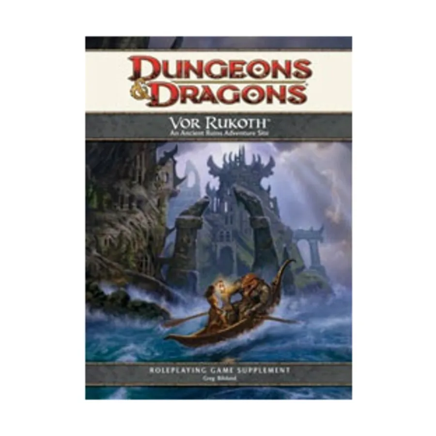 Vor Rukoth - An Ancient Ruins Adventure Site, Dungeons & Dragons (4th Edition) - Sourcebooks & Supplements, мягкая обложка
Vor Rukoth - An Ancient Ruins Adventure Site, Dungeons & Dragons (4th Edition) - Sourcebooks & Supplements, мягкая обложка