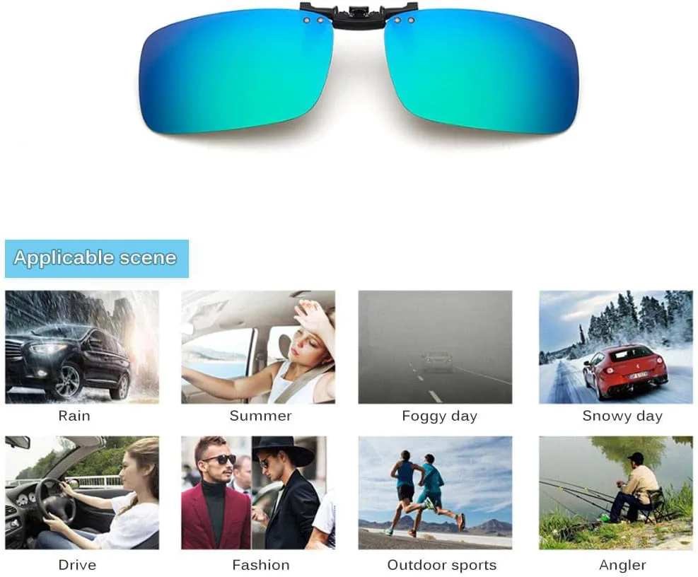 Поляризованные солнцезащитные очки SagaSave с откидной металлической клипсой, без оправы, для очков с диоптриями, со съемными линзами для ночного вождения, Blue
Поляризованные солнцезащитные очки SagaSave с откидной металлической клипсой, без оправы, для очков с диоптриями, со съемными линзами для ночного вождения, Blue