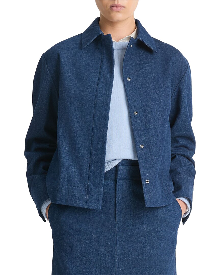 Пиджак Vince Polished Indigo Twill
Пиджак Vince Polished Indigo Twill