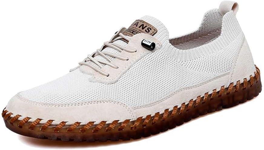 Мужские лоферы из натуральной кожи, мягкие туфли на шнуровке для прогулок и вождения Mitvr, бежевый
Мужские лоферы из натуральной кожи, мягкие туфли на шнуровке для прогулок и вождения Mitvr, бежевый