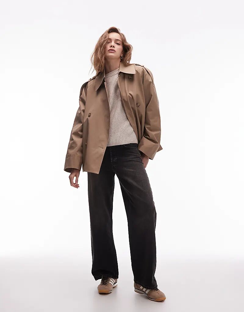 & Other Stories короткая куртка-тренч бежевого цвета с широкими плечами
& Other Stories короткая куртка-тренч бежевого цвета с широкими плечами