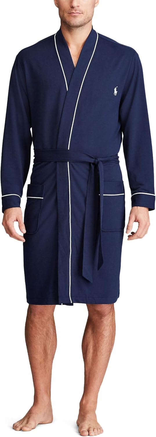 Polo Ralph Lauren мужской мини-терри кимоно халат, Navy
Polo Ralph Lauren мужской мини-терри кимоно халат, Navy