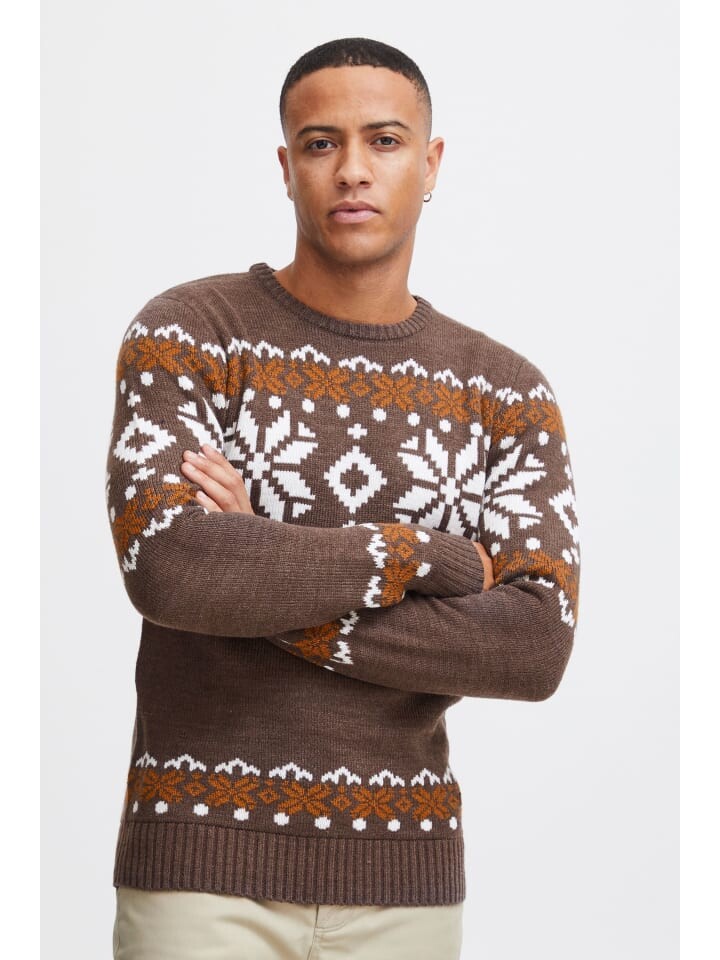 Пуловер !SOLID, коричневый
Пуловер !SOLID, коричневый