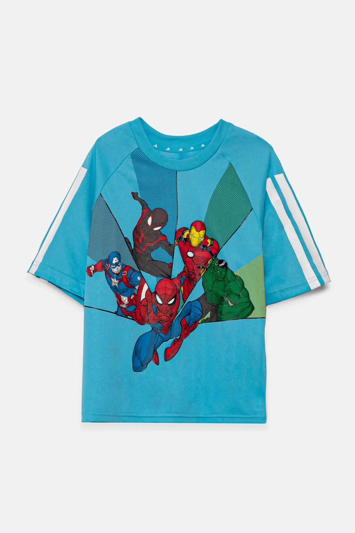 Детская футболка МРВЛ adidas, синий
Детская футболка МРВЛ adidas, синий