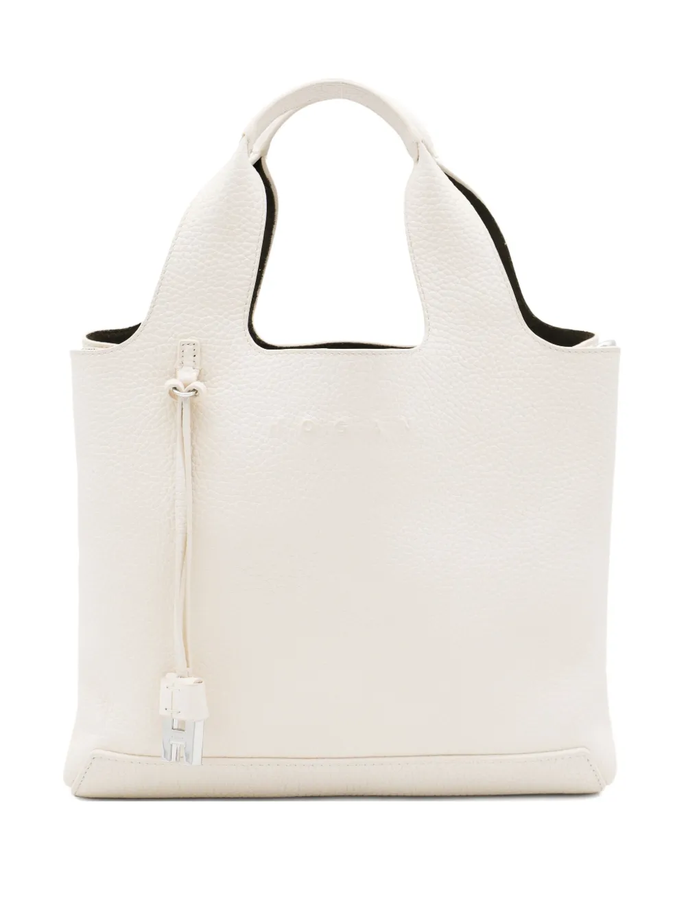 Кожаная сумка-тоут с двойной верхней ручкой Hogan, нейтральный
Кожаная сумка-тоут с двойной верхней ручкой Hogan, нейтральный