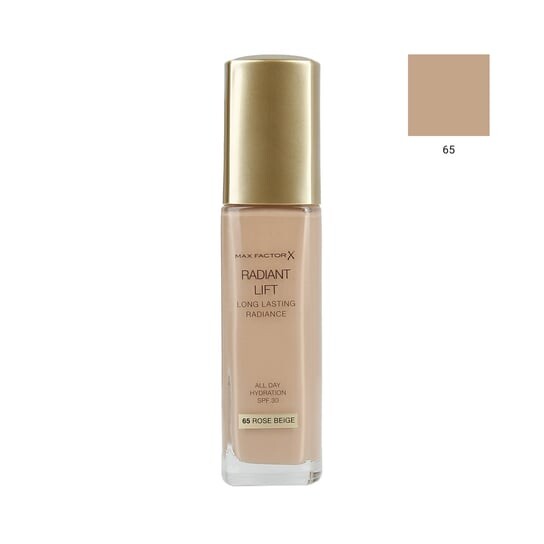 Осветляющая тональная основа для лица 65 Rose Beige, 30 мл Max Factor, Radiant Lift
Осветляющая тональная основа для лица 65 Rose Beige, 30 мл Max Factor, Radiant Lift