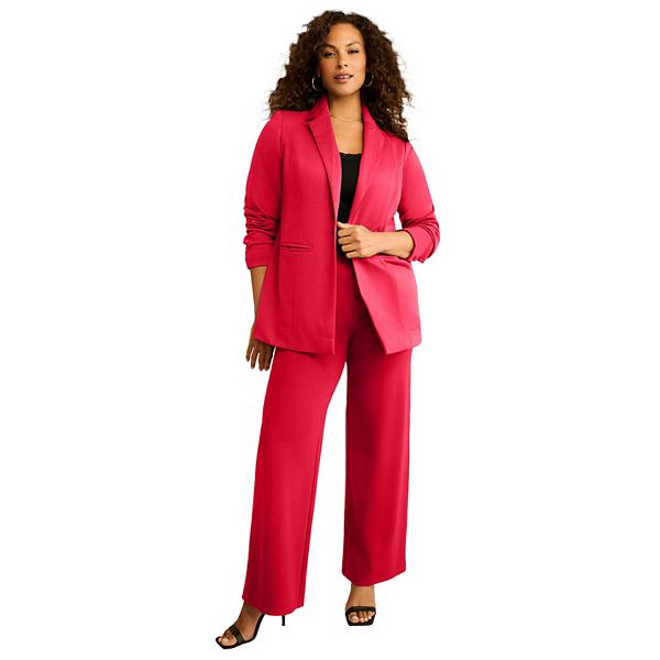 Женский блейзер plus size comfort stretch ponte Roaman'S, Vivid Red
Женский блейзер plus size comfort stretch ponte Roaman'S, Vivid Red