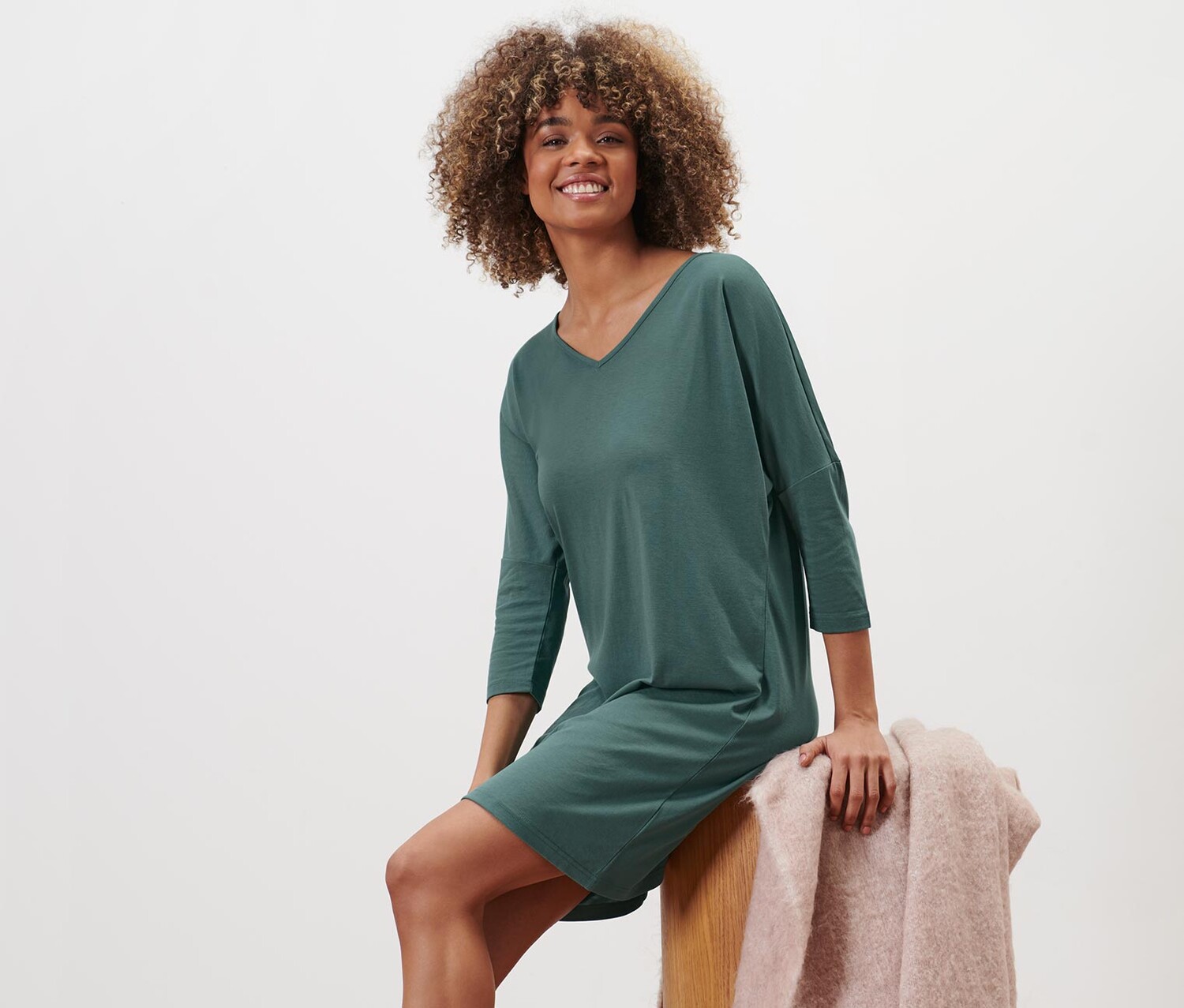 Ночная рубашка Tchibo, темно-зеленый
Ночная рубашка Tchibo, темно-зеленый