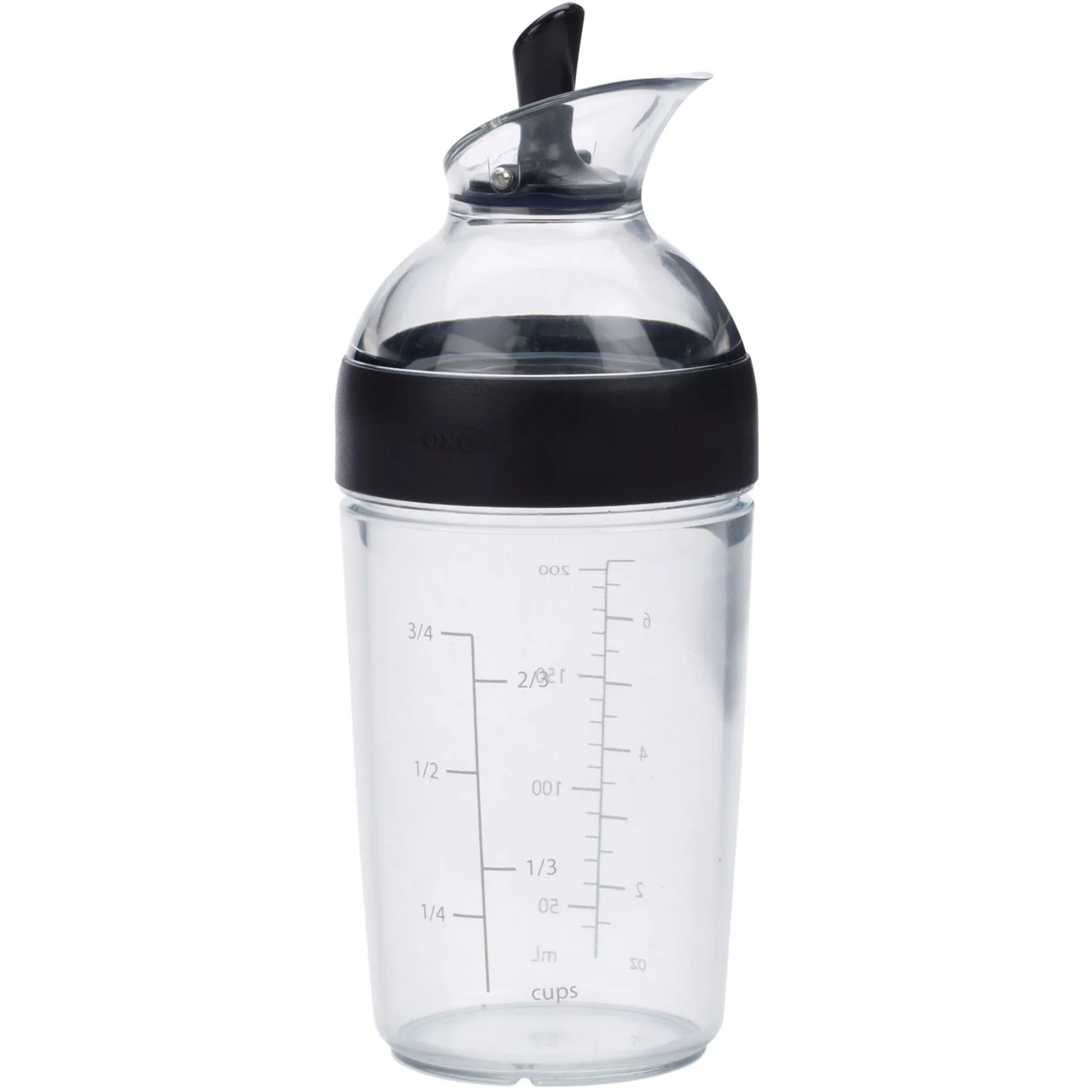 Шейкер OXO Good Grips Dressing, для заправки салатов, 250 мл, пластик, цвет Schwarz/Treansparent
Шейкер OXO Good Grips Dressing, для заправки салатов, 250 мл, пластик, цвет Schwarz/Treansparent