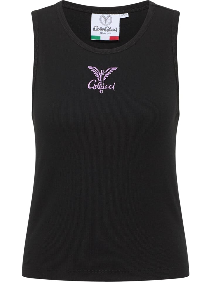 Топ Carlo Colucci Ripptank Demo, черный
Топ Carlo Colucci Ripptank Demo, черный