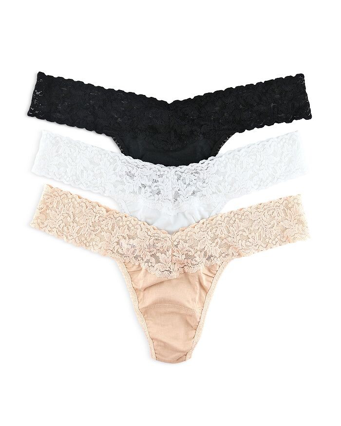 Хлопковые трусики Hanky Panky с низкой посадкой Conscience, набор из 3 шт Hanky Panky, мультиколор 
Хлопковые трусики Hanky Panky с низкой посадкой Conscience, набор из 3 шт Hanky Panky, мультиколор