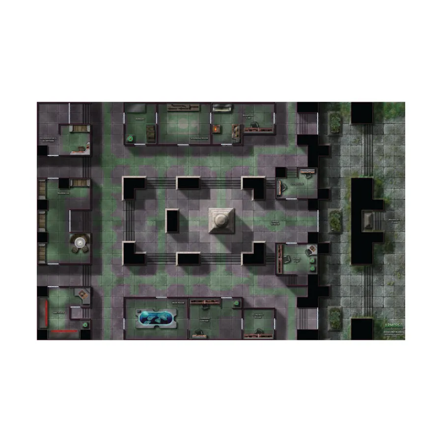 Двусторонняя карта — Древняя военная академия/Холодный аванпост, Armored Cartographers - Sci-Fi
Двусторонняя карта — Древняя военная академия/Холодный аванпост, Armored Cartographers - Sci-Fi