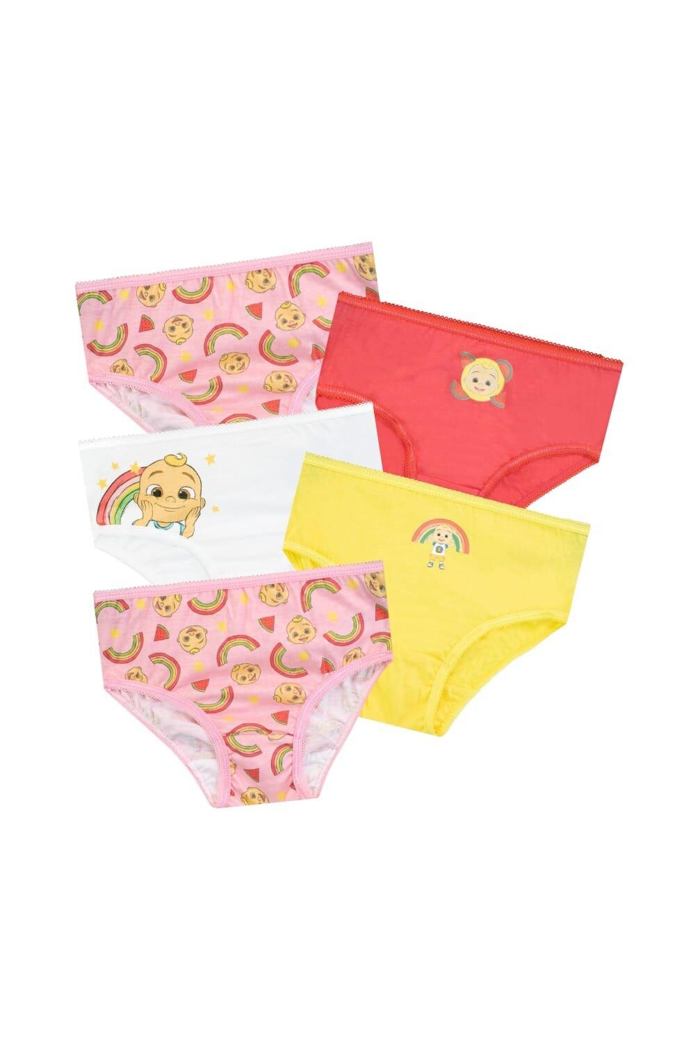 Нижнее белье, 5 шт. Cocomelon, розовый
Нижнее белье, 5 шт. Cocomelon, розовый