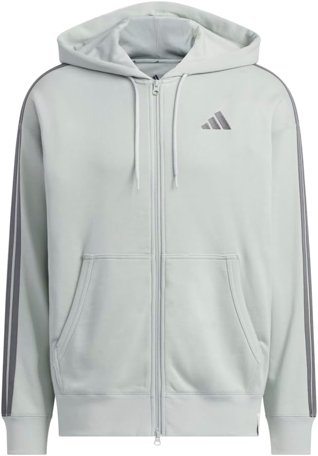 Мужская толстовка adidas ES+, с тремя полосками, на молнии
Мужская толстовка adidas ES+, с тремя полосками, на молнии