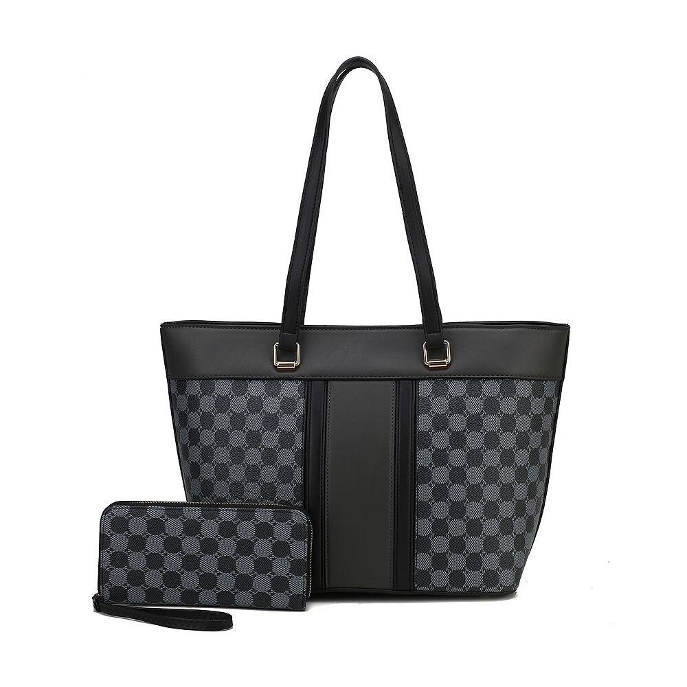 Коллекция Mkf Fabiola Женская большая сумка из веганской кожи с кошельком от Mia K MKF Collection, черный
Коллекция Mkf Fabiola Женская большая сумка из веганской кожи с кошельком от Mia K MKF Collection, черный